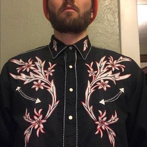 Vintage Panhandle Slim Pearl Snap